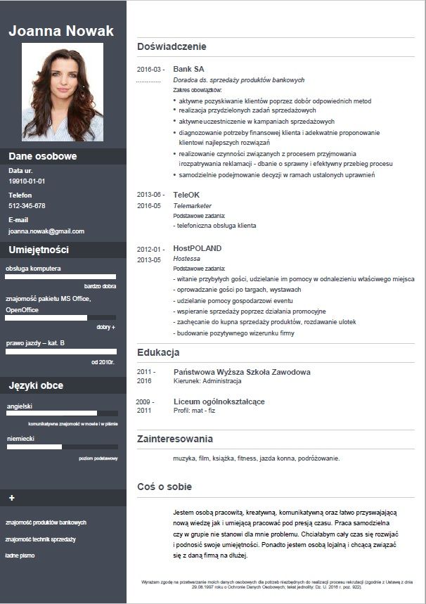 Profesjonalne pisanie Cv  - Zdjęcie 1