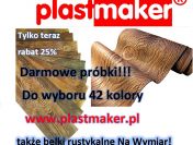 Darmowe próbki - Elastyczna deska elewacyjna i dekoracyjna od PLASTMAKER