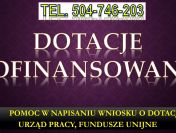 Wniosek o dofinansowanie z PUP, tel. 504-746-203. Napisanie biznes planu