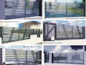 Nowoczesne balustrady ogrodzenia bramy wjazdowe