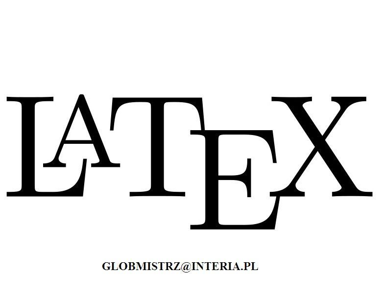 LATEX - SKŁAD TEKSTÓW MATEMATYCZNYCH, PRZEPISYWANIE PRAC gdańsk - Zdjęcie 1
