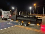 Smoker grill bbq Texas 4 xxl long mobilny grill