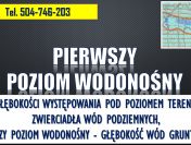 Lokalizacja wody pod studnie. Tel. 504-746-203. Wód podziemnych.
