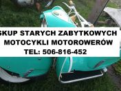 Kupię stare, zabytkowe motocykle: OSA, WSK, WFM, JAWA, MOTORYNKA! Całą kolekcję!