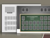 Tablo klasyczne Szkolne Klasowe Projekty Absolwentów szablony A2 Wzory Photoshop