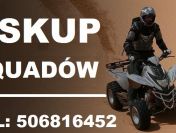 SKUP QUADÓW QUAD QUADY ATV BUGGY SSV -CAŁA POLSKA 24H/7- DOJEŻDŻAMY! GOTÓWKA!
