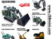 MINI Ładowarka MINI Koparka MINI Wozidło - Prosto od Producenta JSB POLSKA