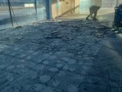 Usuwanie subitu- kleju po płytkach