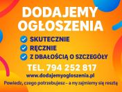 Dodajemy ogłoszenia - do 800 portali, lokalnie lub w całej Polsce