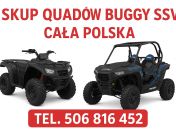 SKUP QUADÓW QUAD QUADY ATV SPRAWNE I USZKODZONE -CAŁA POLSKA- GOTÓWKA