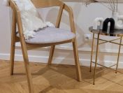Krzesło Dębowe Carmen z Podłokietnikami od producenta Bezpieczna dostawa