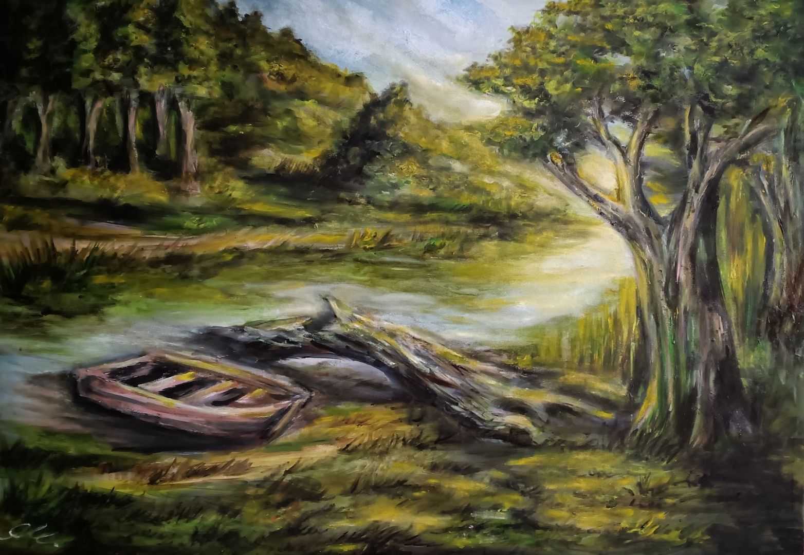 Pejzaże – malarstwo olejne na zamówienie gdańsk - Zdjęcie 1