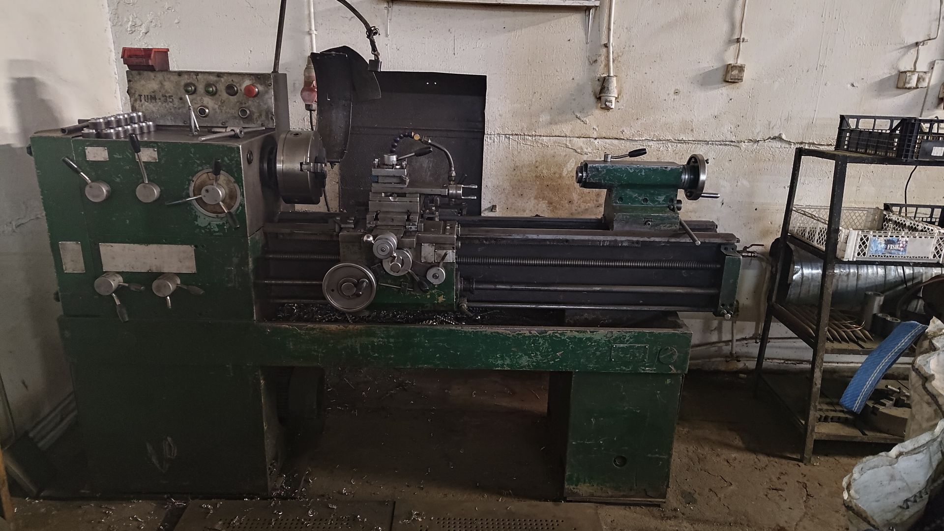 Tokarka uniwersalna TUM 35 – polska produkcja Toruń - Zdjęcie 1