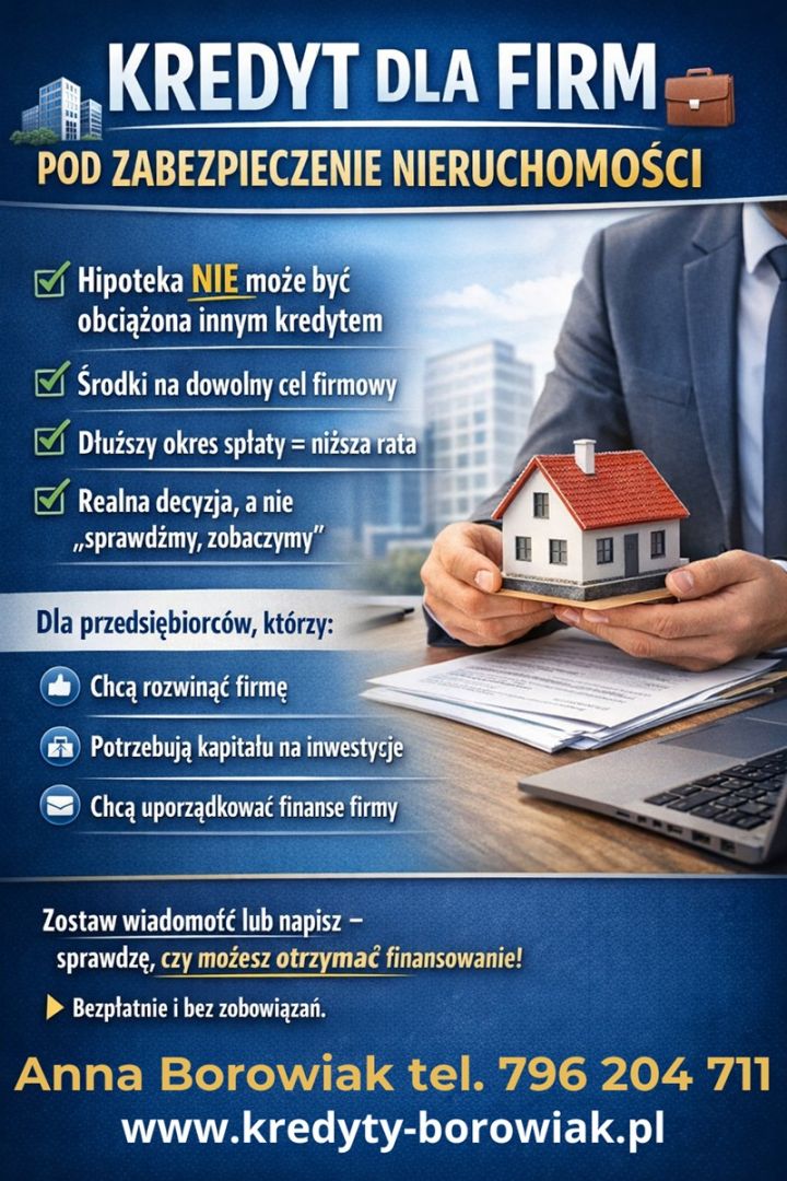Masz firmę i wolną nieruchomość? Zamień ją na kapitał dla swojego biznesu! Gdańsk - Zdjęcie 1