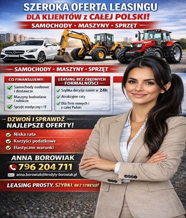 SZEROKA OFERTA LEASINGU DLA KLIENTÓW Z CAŁEJ POLSKI! Gdańsk - Zdjęcie 1