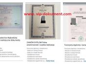 Kup świadectwo szkoły średniej z wpisem i mature