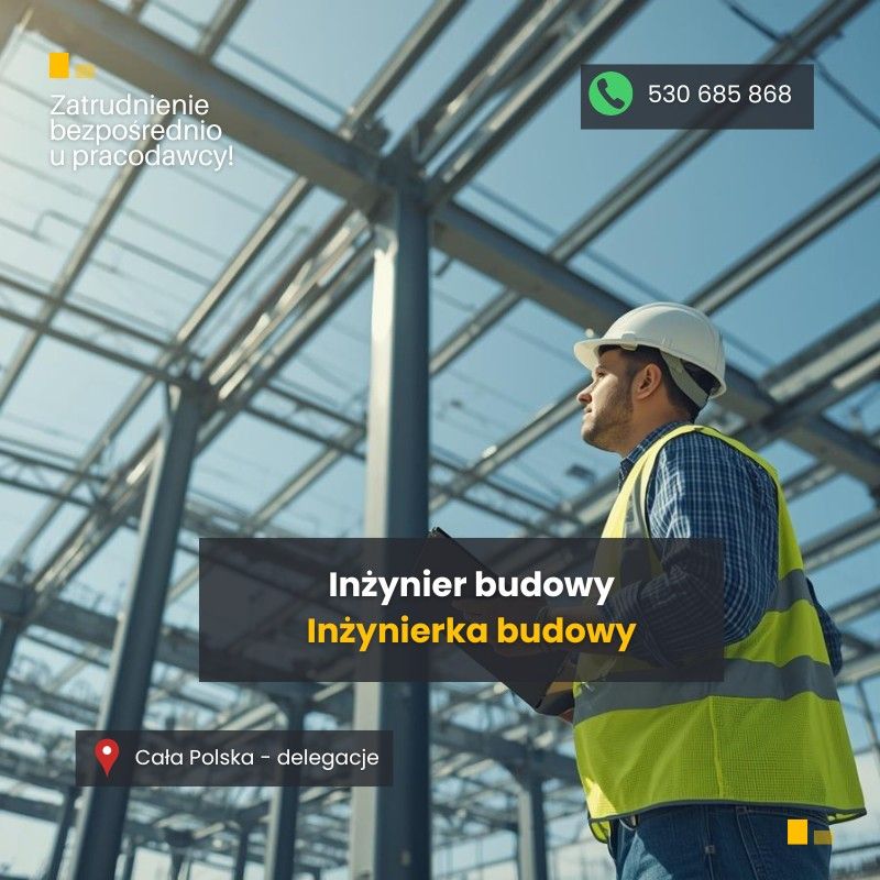 Inżynier Budowy / Inżynierka Budowy Gdańsk - Zdjęcie 1