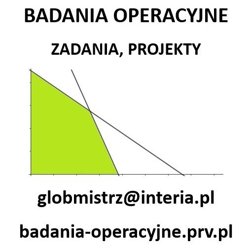 BADANIA OPERACYJNE – ZADANIA ONLINE Gdańsk - Zdjęcie 1