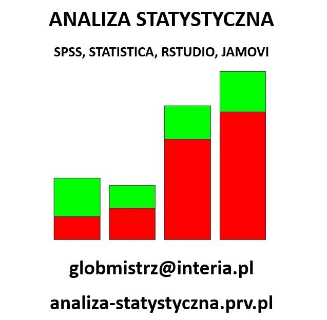 ANALIZA STATYSTYCZNA – SPSS, STATISTICA, RSTUDIO, JAMOVI – ANKIETY, BADANIA Gdańsk - Zdjęcie 1